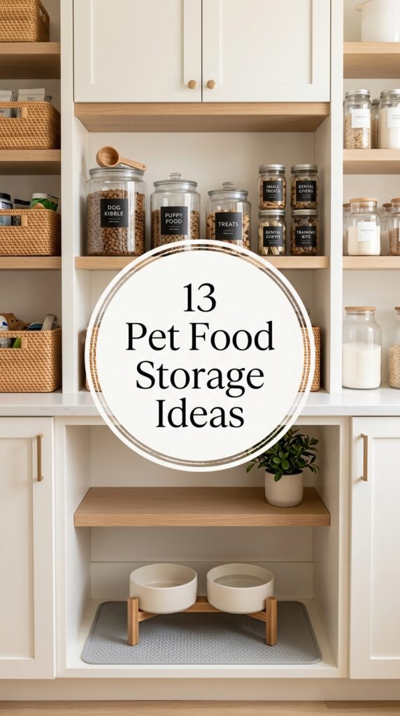 Pet Food Storage Ideas