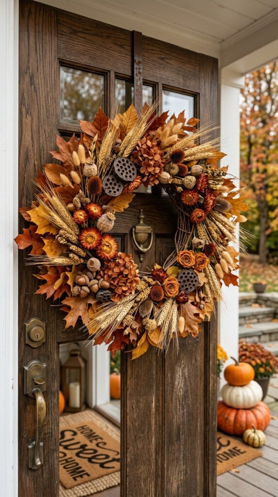 Autumn-Inspired Wreath
