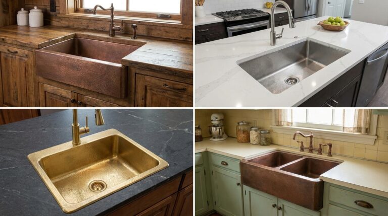 Hammered Metal Kitchen Sink Ideas