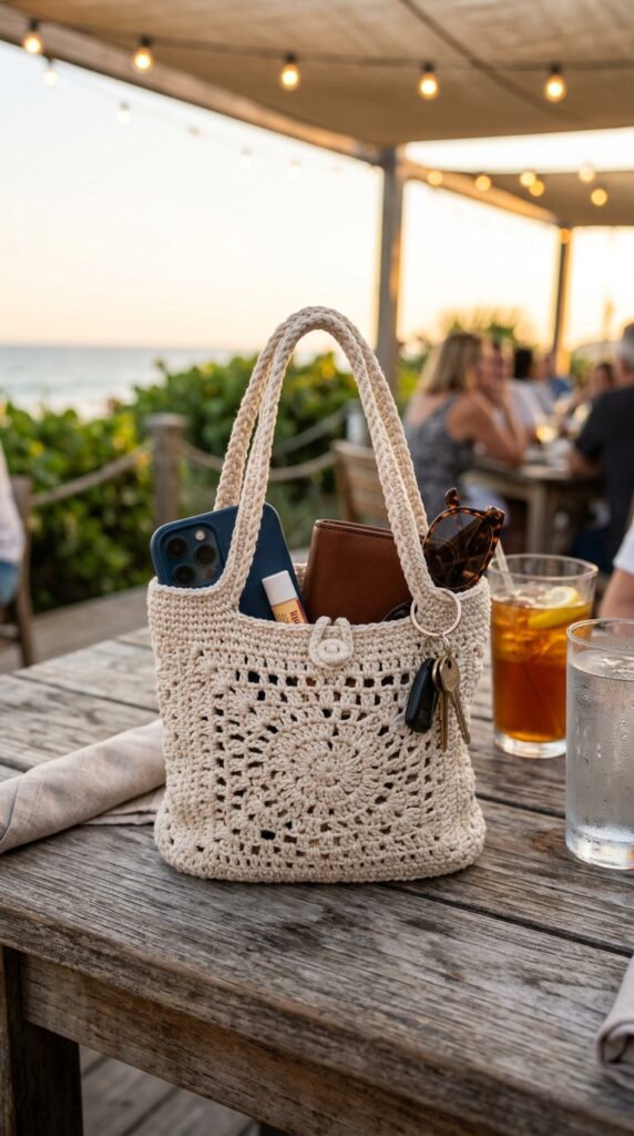  Mini Crochet Tote