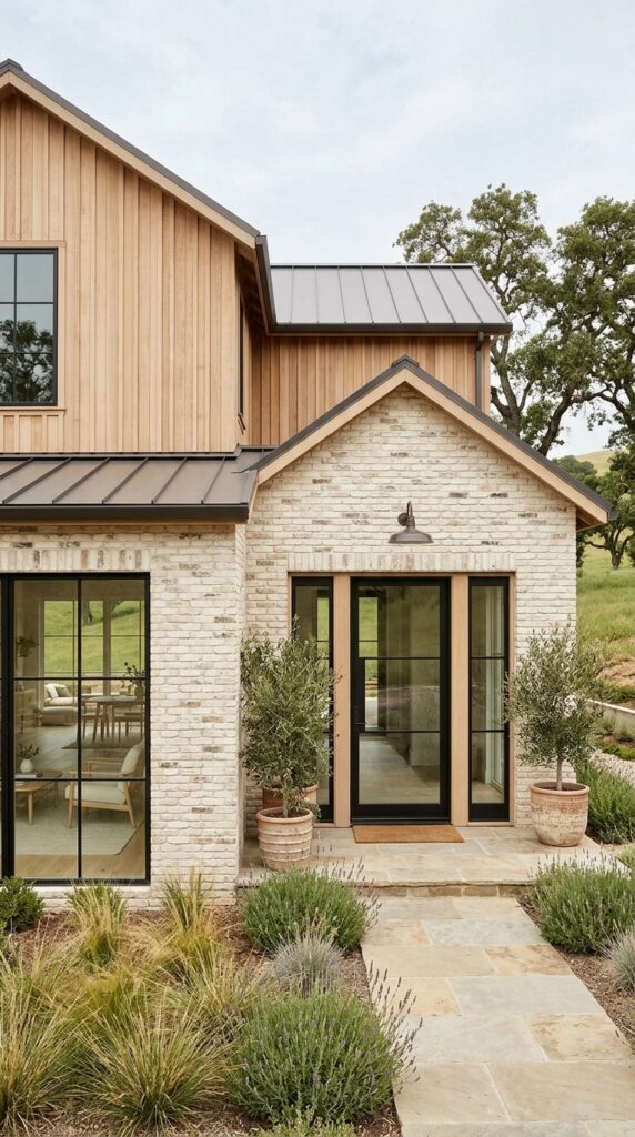 Soft Neutral Brick Tones