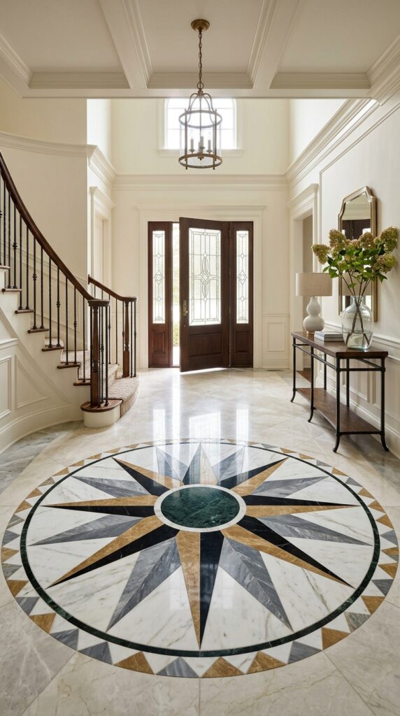 Starburst Marble Pattern