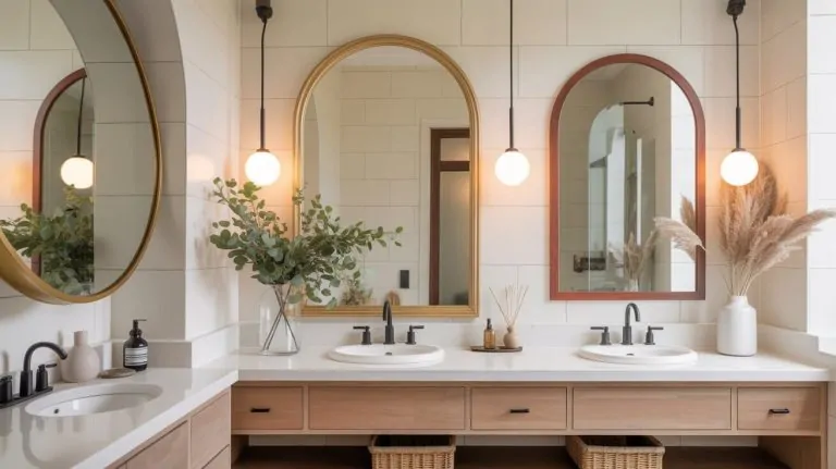 10 Gorgeous Bathroom Mirror Ideas