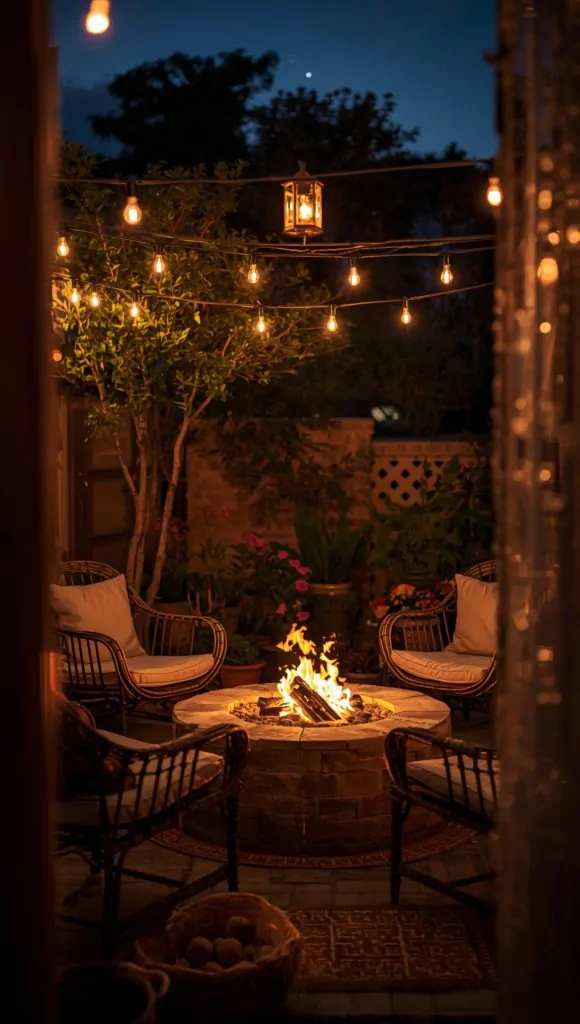 Add A Mini Fire Pit Or Chiminea