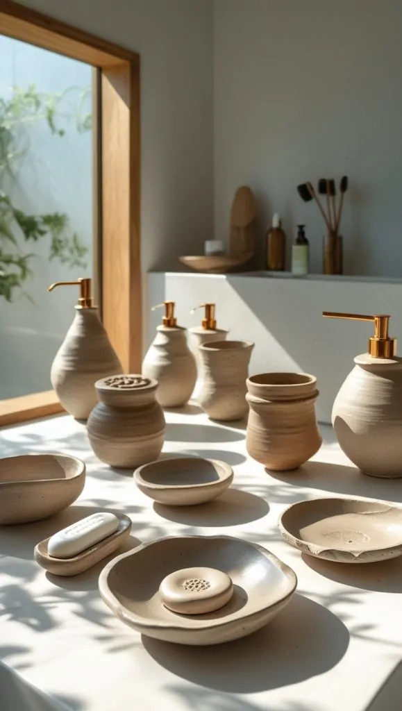 Add Handmade Ceramic Accessories
