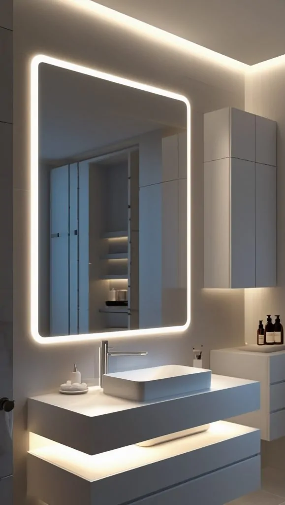 Backlit LED Mirrors