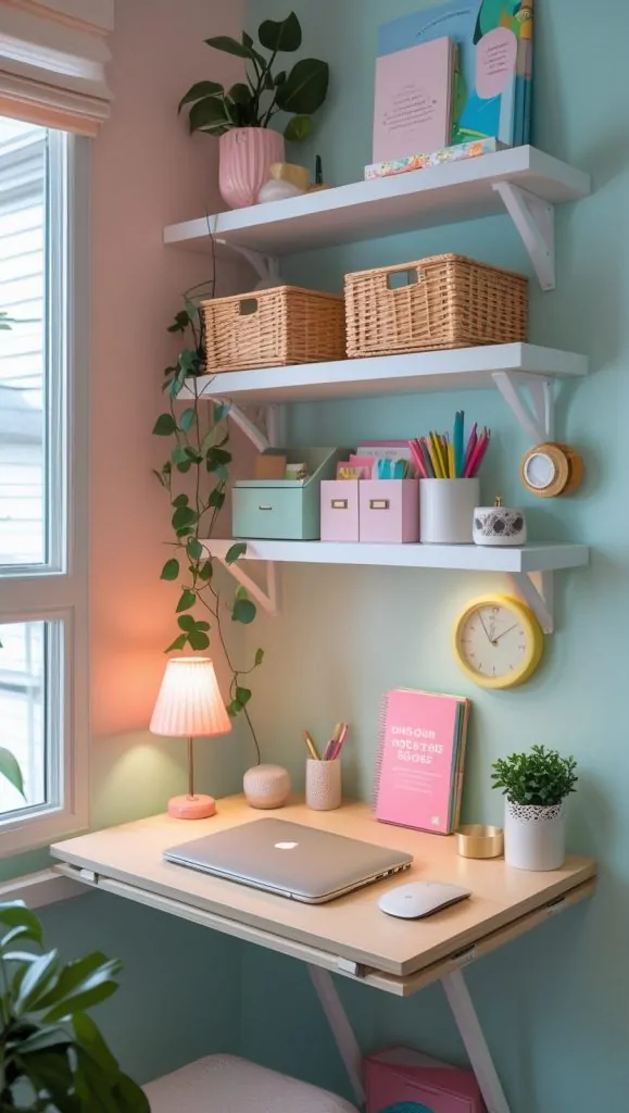 Compact Desk Setup For Small Spaces