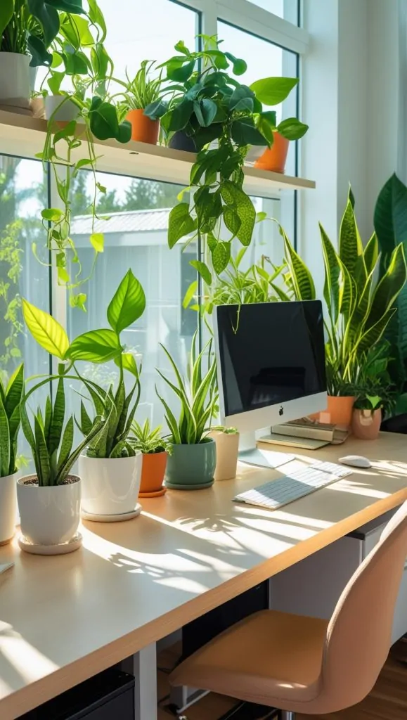 Incorporate Plants For A Boost In Mood