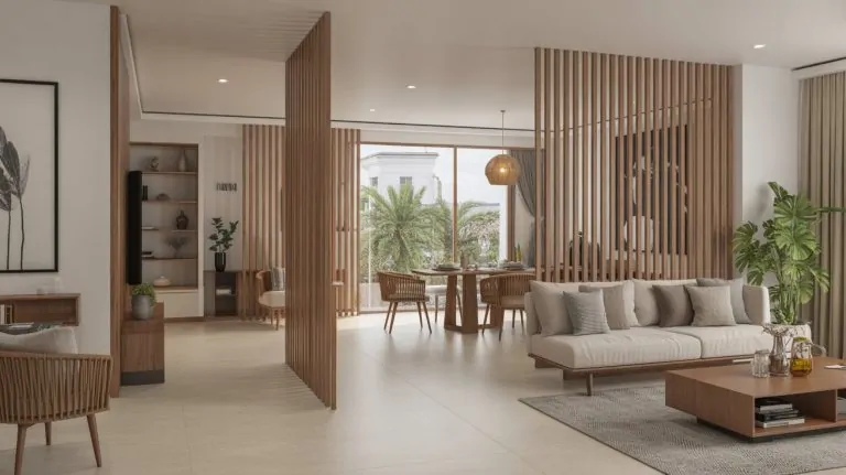 Living Room Partition Designs