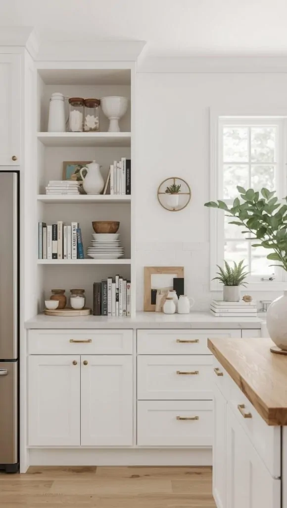 Open Shelving For Easy Access
