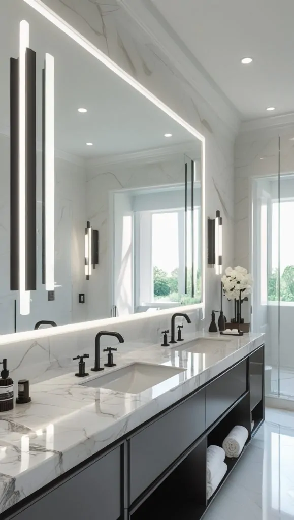 Oversized Statement Mirror