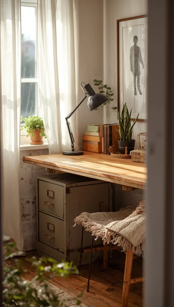 Try A DIY Home Office Desk Setup