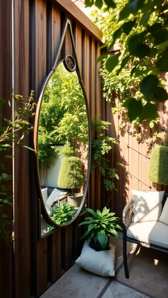 Use Mirrors To Create The Illusion Of Space