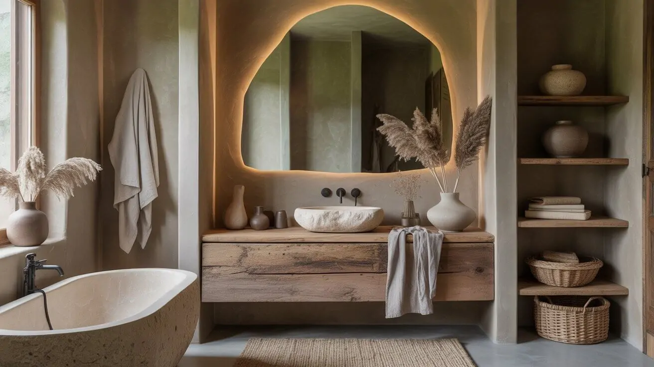 Wabi Sabi Bathroom Ideas
