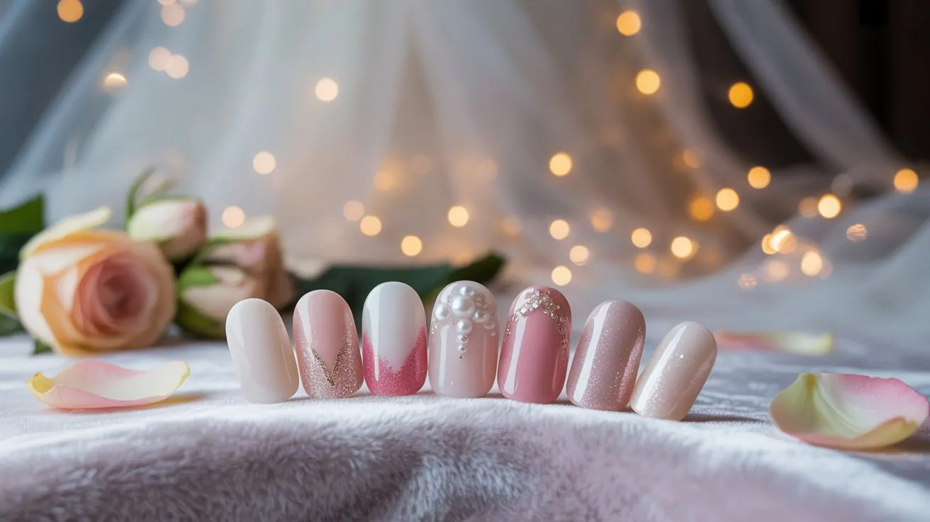 wedding nails design ideas