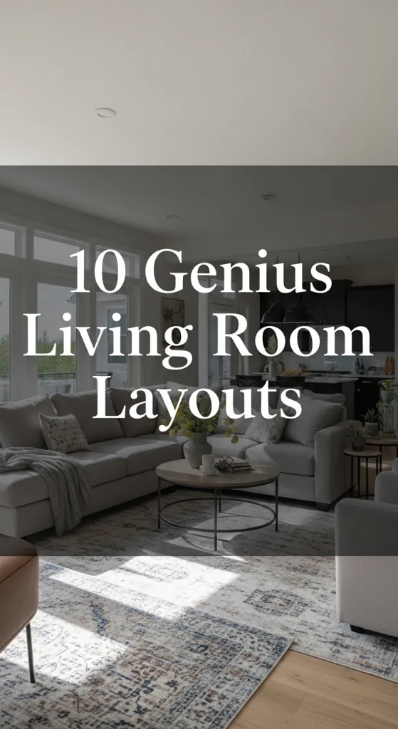 Genius Living Room Layouts For Any Space