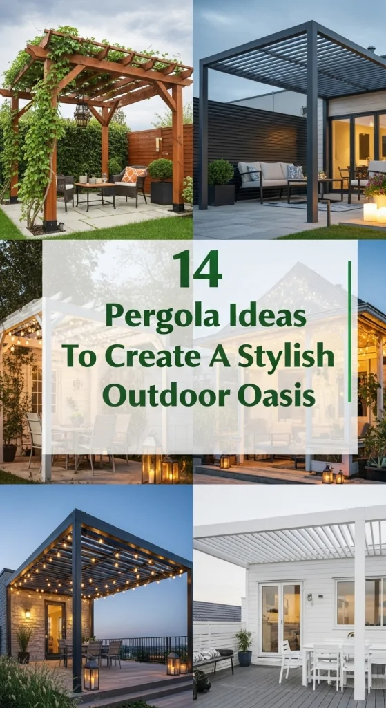 Pergola Ideas To Create A Stylish Outdoor Oasis