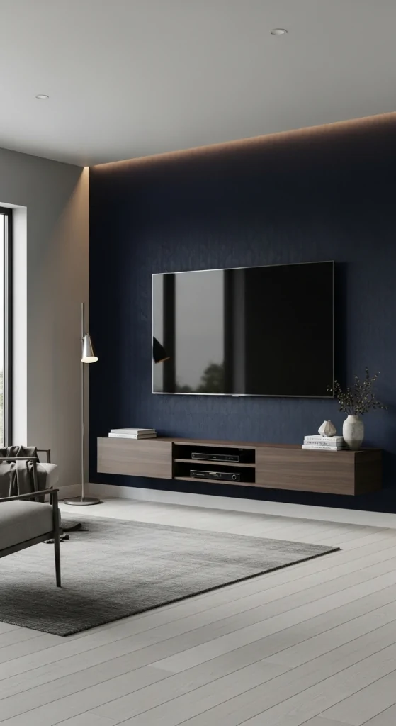 Accent Wall With Paint Or Wallpaper