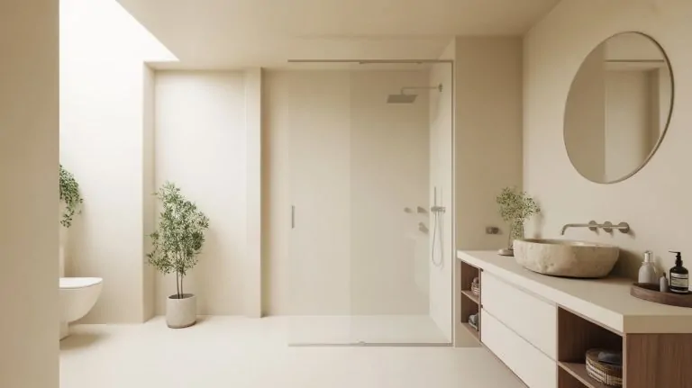 Bathroom Interiors for a Clean and Simple Space