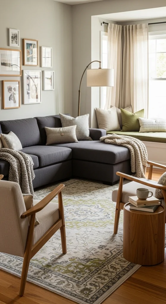 Corner-Focused Layout