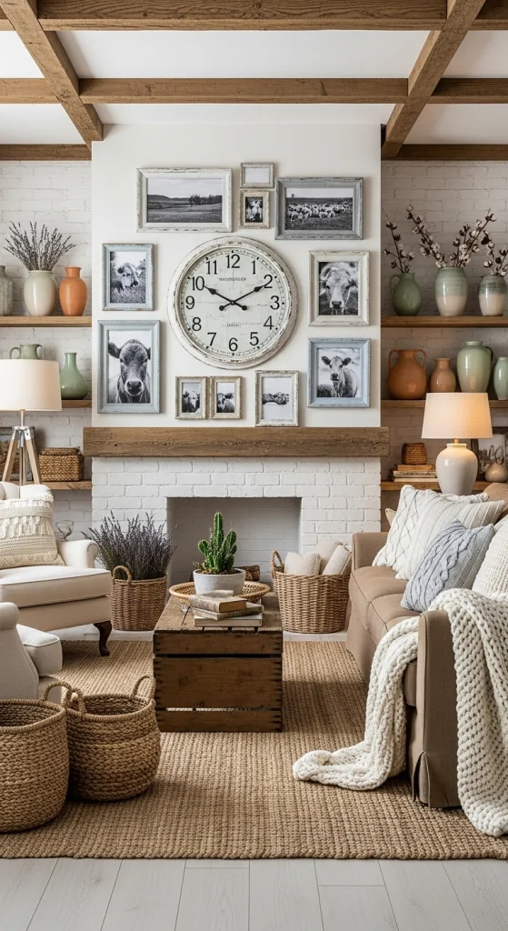 Farmhouse-Inspired Decor