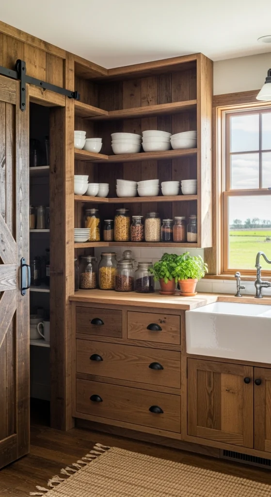 Farmhouse Kitchen Storage Solutions