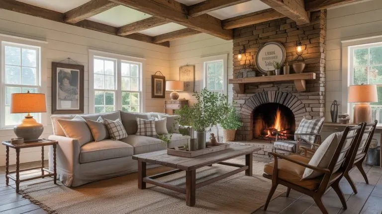 Farmhouse Living Room Ideas for a Rustic and Cozy Feel