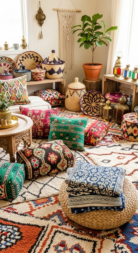 Incorporate Global And Handmade Décor