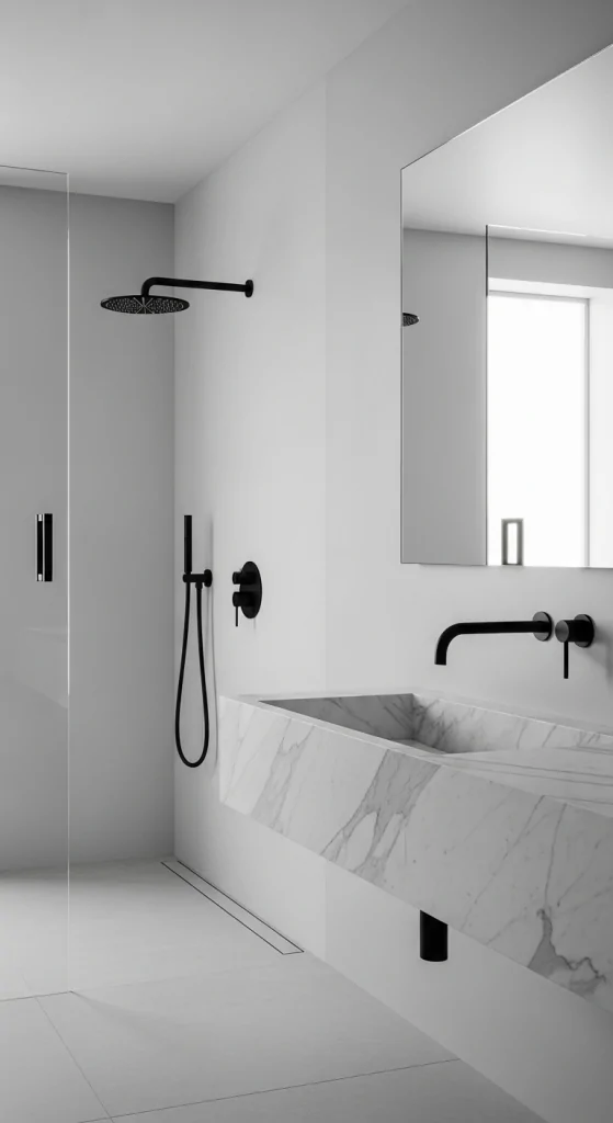 Matte Black Fixtures