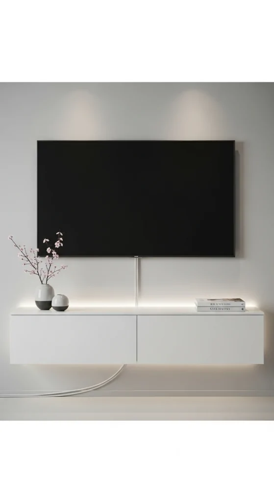 Minimalist Floating Console