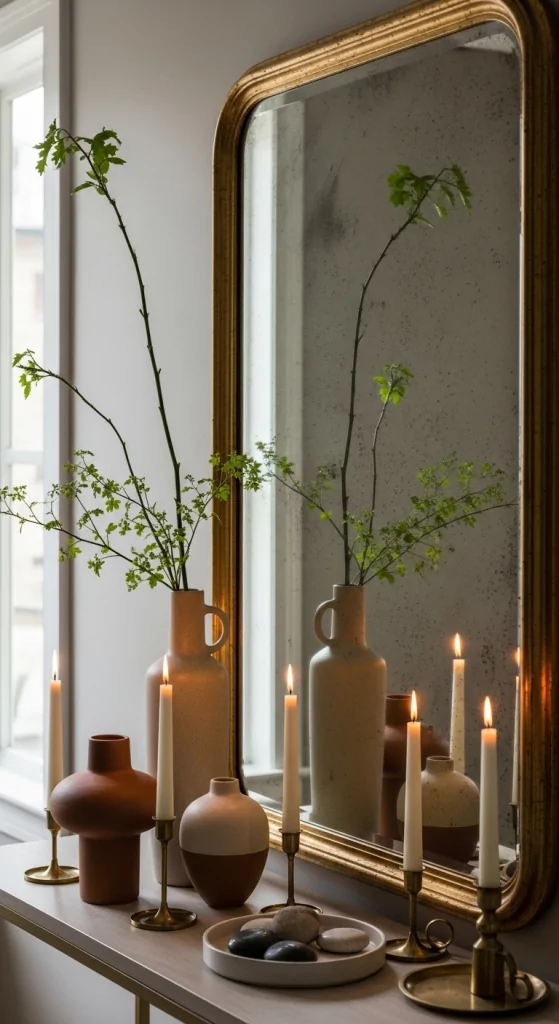 Mirrors As Reflective Backdrops