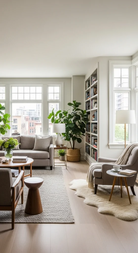 Multi-Zone Living Room Layout