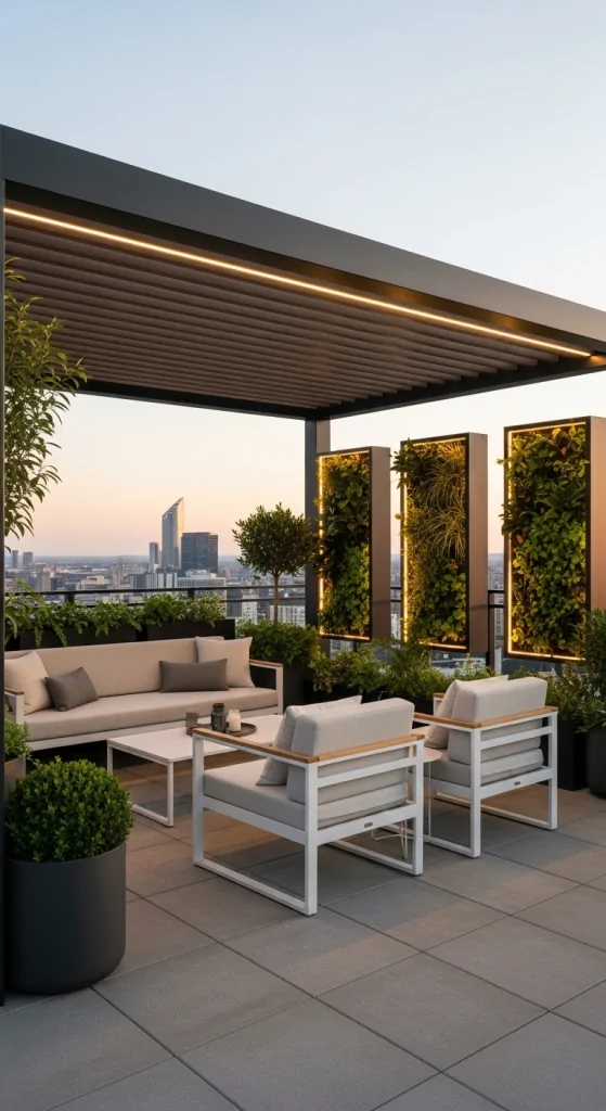 Rooftop Pergolas