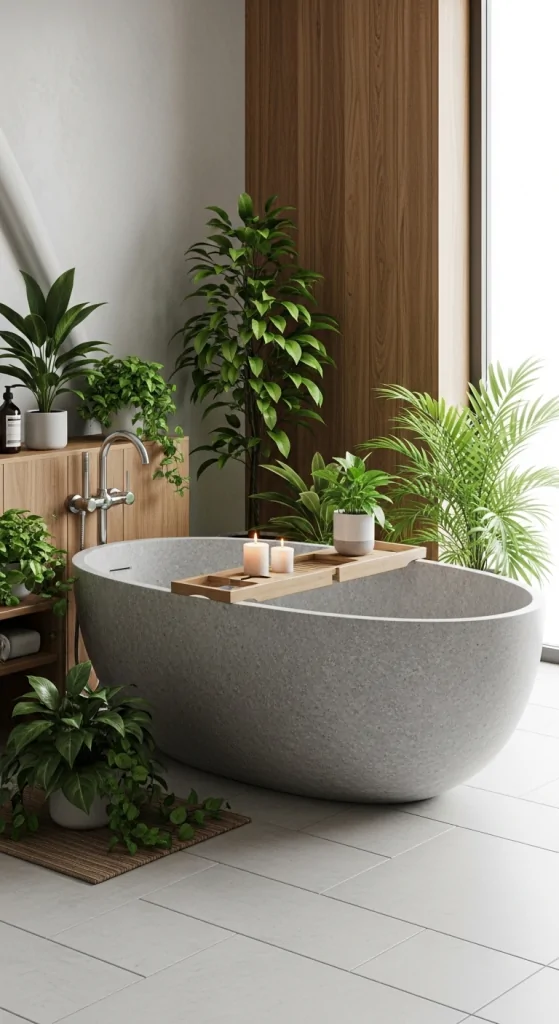 Soothing Bathtub Oasis