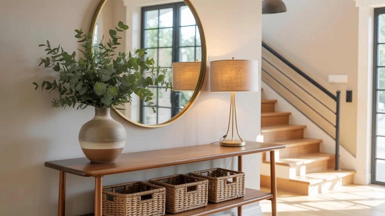 Transform Your Entryway The Power of Mirrors