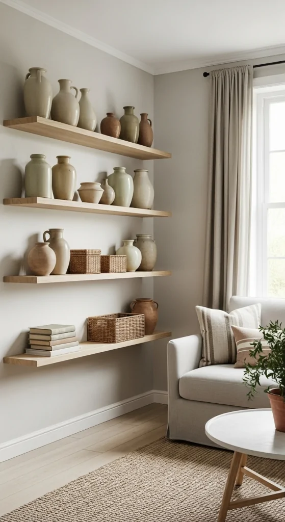 Wall-Mounted Storage And Shelving