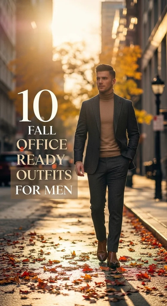 Fall Office Ready Outfits for Men