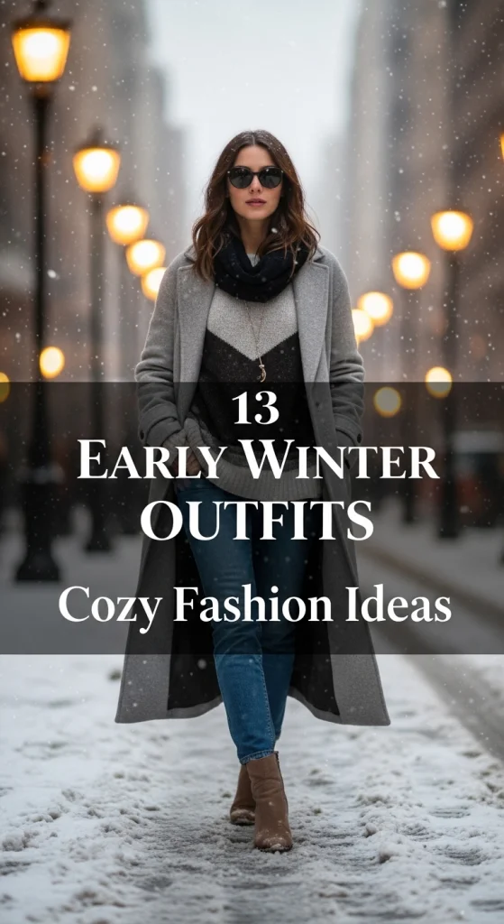 Early Winter Outfits Cozy Fashion Ideas