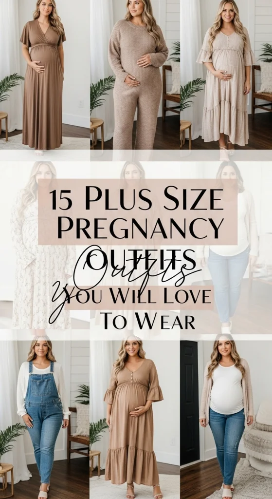 Plus Size Pregnancy Outfits
