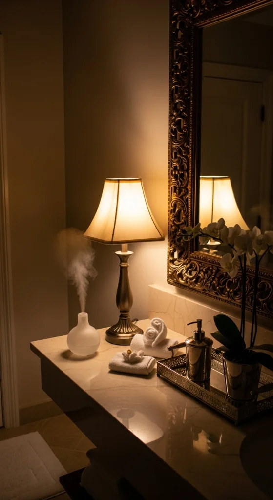 Add A Decorative Lamp Or Light Fixture