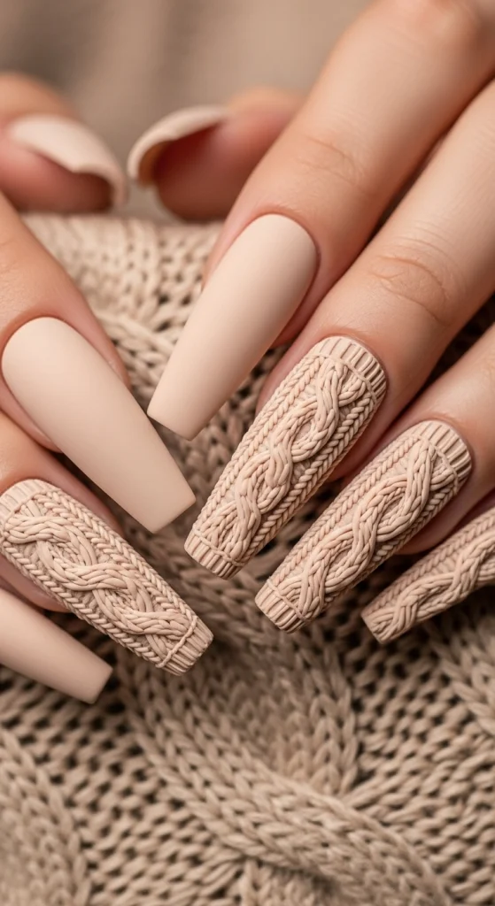 Beige Sweater Texture