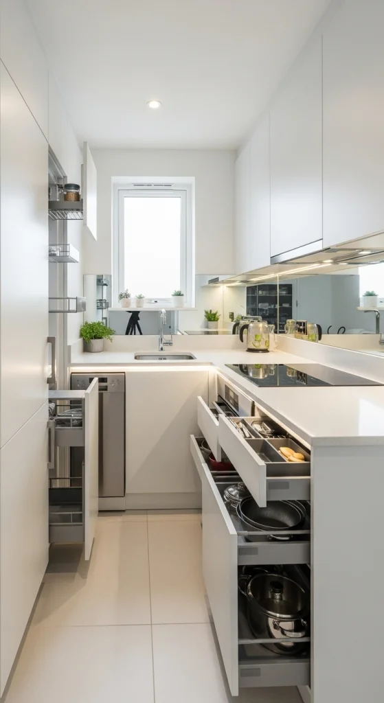 Compact U-Shaped Kitchen For Small Spaces