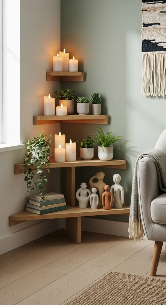 Corner Shelving Units