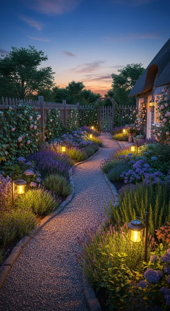 Crushed Stone Trail For A Cottage Feel