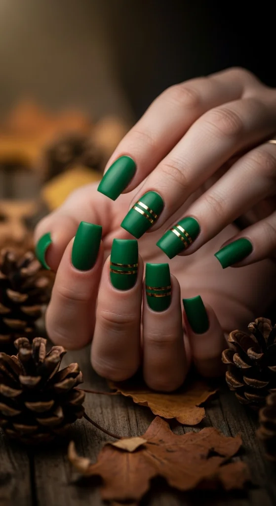 Forest Green And Gold Combo