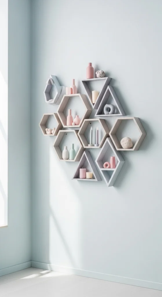 Geometric Shelving