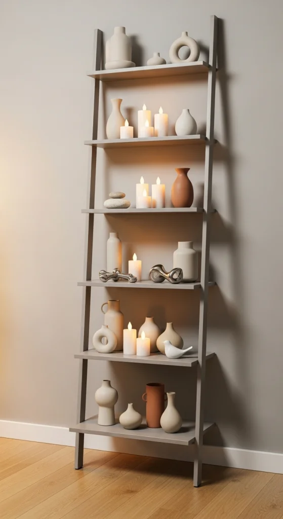 Ladder Shelves