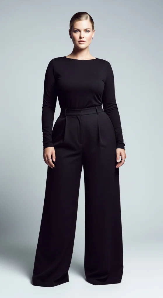 Monochrome Outfit In Black
