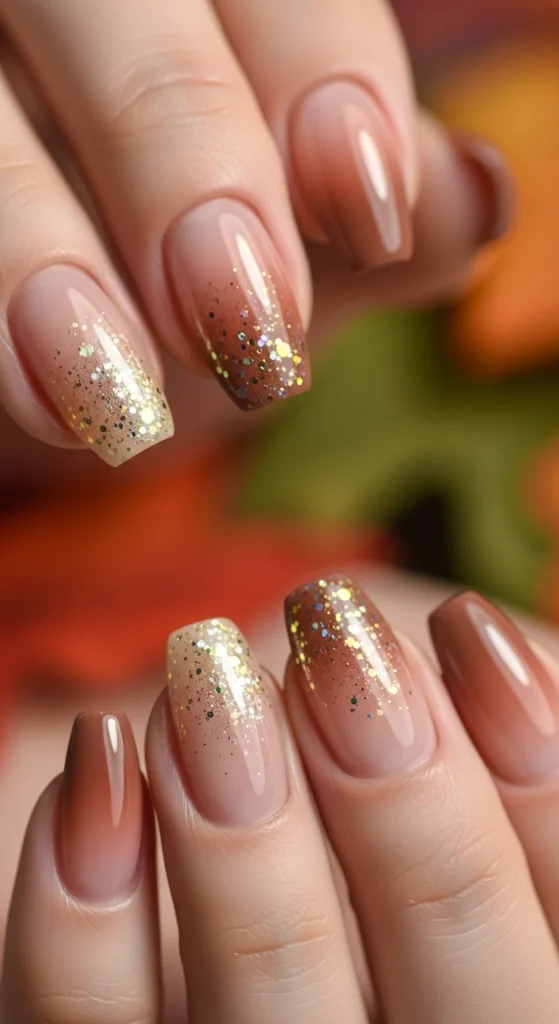 Neutral Gradient With Sparkles