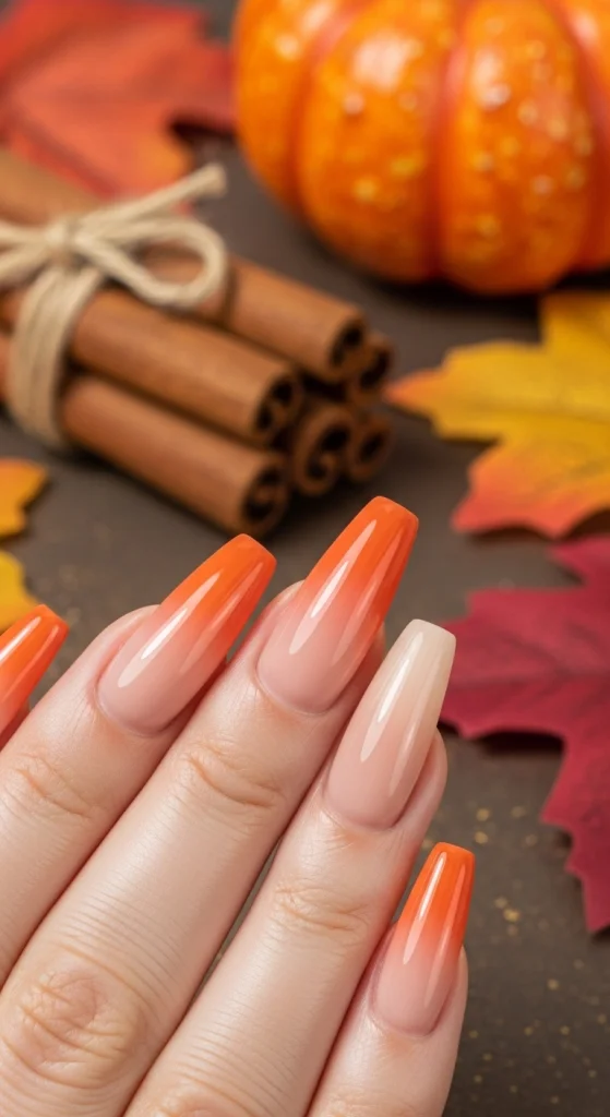 Pumpkin Spice Ombre